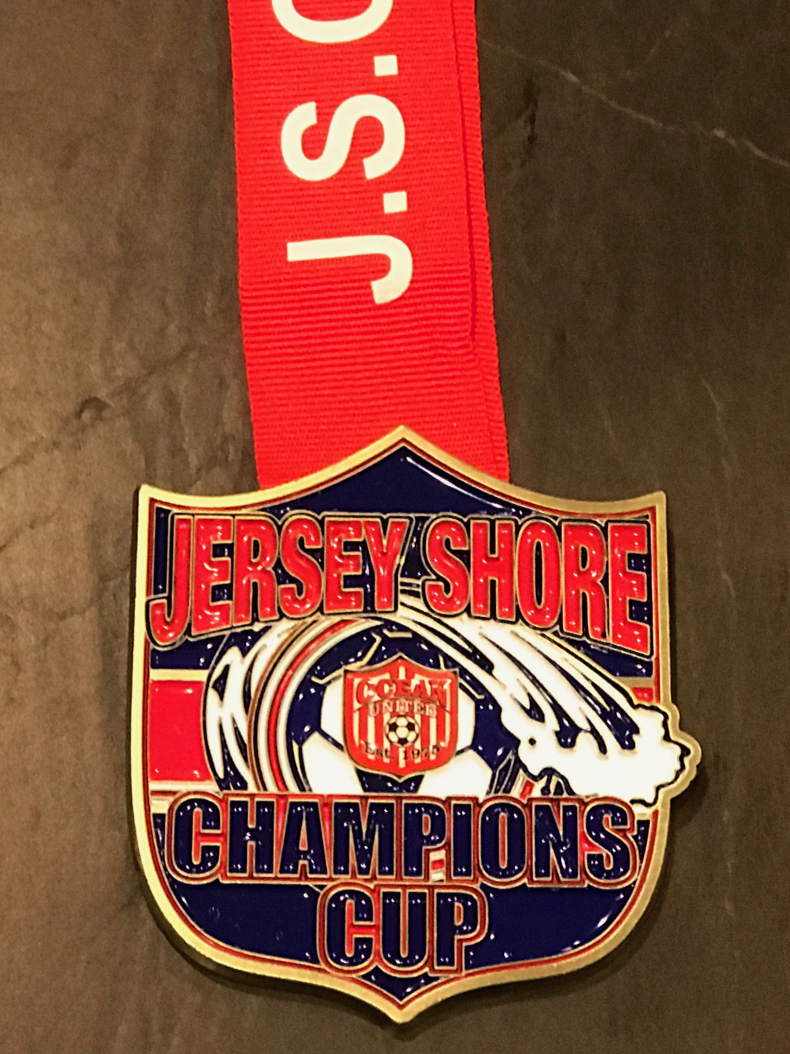 Jersey Shore Champions Cup Awards Ocean United Soccer